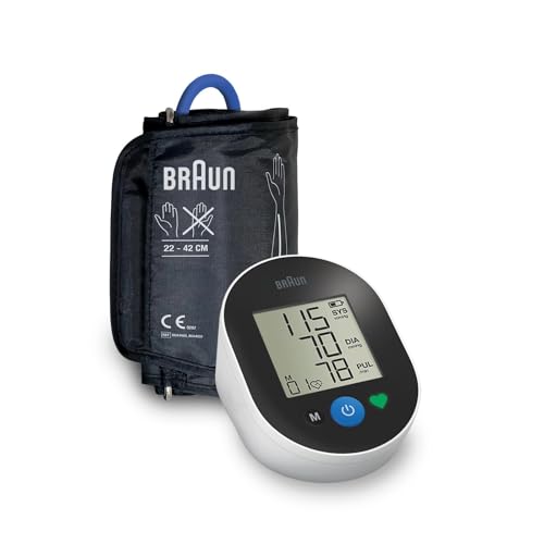 Braun ExactFit 2 Blood Pressure Monitors for Home Use Not Bluetooth Compatible