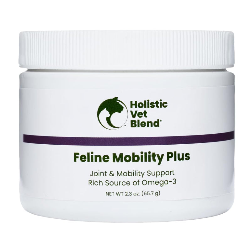 Holistic Vet Blend Feline Mobility Plus - Chicken Liver Cat Supplement - Joint Health and Mobility Support for Cat Owners