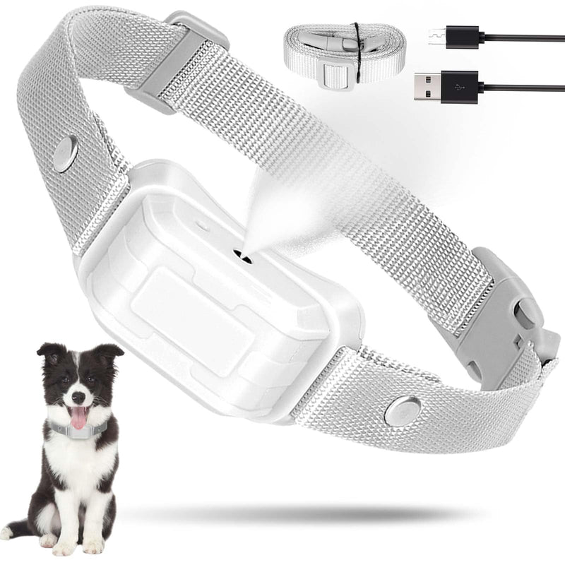 Citronella Dog Bark Collar [NO Spray Refill] Spray Dog Training Collar, Citronella Dog Barking Collars, Anti Barking Spray Collar for L/M/S Dogs Grey-21B - BeesActive Australia