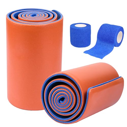 First Aid Splint 36" X 4.3",Emergency Splint Kit for Arm Leg Broken Bones Fracture,Ideal for Sports, Home, First Aid Refill and Pets (3 pack combo)
