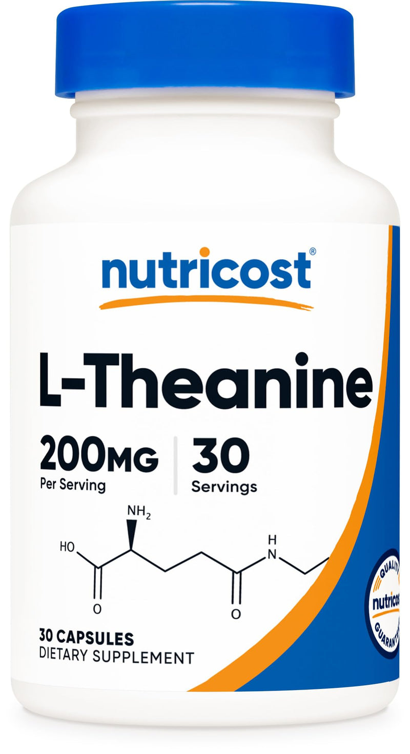 Nutricost L-Theanine 200mg, 30 Capsules