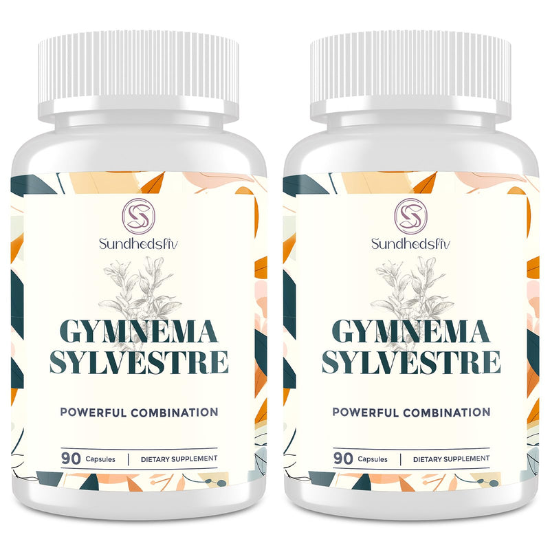 Sundhedsliv 16 in 1 Blxxd Sugr Effective Gymnema Sylvestre Supplement 2100MG | with Berberine, Cinnamon, Bitter Melon | Vitamins, Magnesium & Chromium | 2Pack 90 Count (Pack of 2)