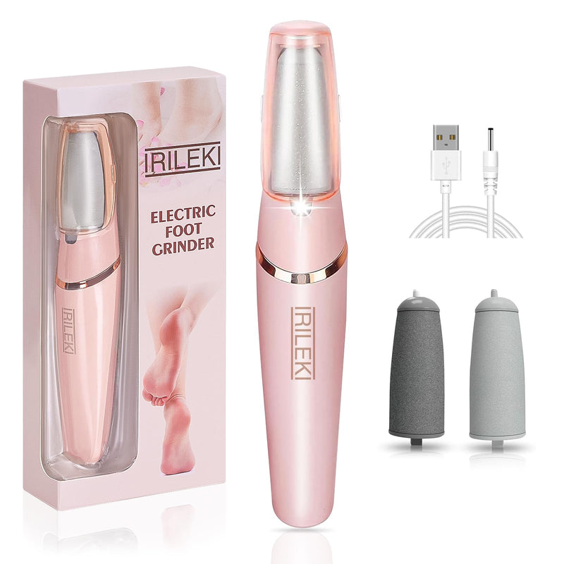 Upgraded Electric Callus Removers for Feet, Electric Foot Callus Remover, Rechargeable Portable Electronic Foot File Pedicure Tools, Professional Pedi Feet Care for Dry/Dead Skin, for Feet & Hands Pink - BeesActive Australia