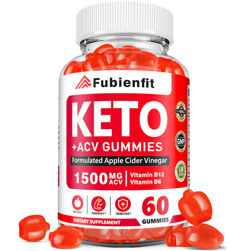 Keto ACV Gummies for Women - Apple Cider Vinegar Gummies with Mother, 60 Ct | With Mother, B Vitamins, Pomegranate & Beet Root, Vegan and Sugar-Free 60 Count (Pack of 1)