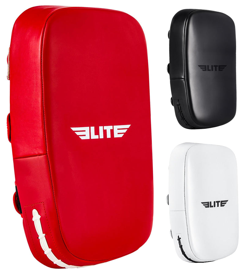 Elite Sports Muay Thai Kickboxing Training Pad for Kickboxing, MMA, Taekwondo, Karate. Ideal for Punches, Knees, and Kicks in Martial Arts Training (ONE PAD ONLY) Solid Red