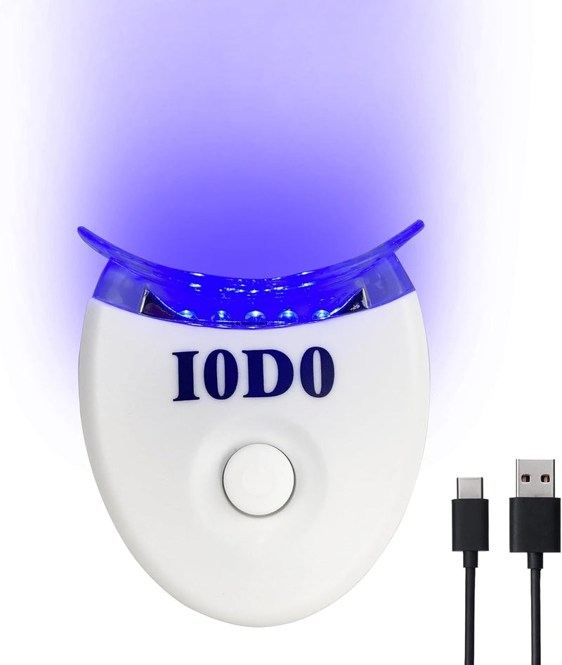 Rechargeable Teeth Whitening Light 5 LED Blue UV Teeth Whitening Lamp Professional LED Accelerator Lights Only(Gel Not Included) - BeesActive Australia