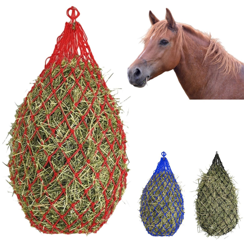 3PCS Hay Net for Horses, Slow Feed Hay Bag, Hanging Hay Feeder for Horses, Goats, Sheep - BeesActive Australia