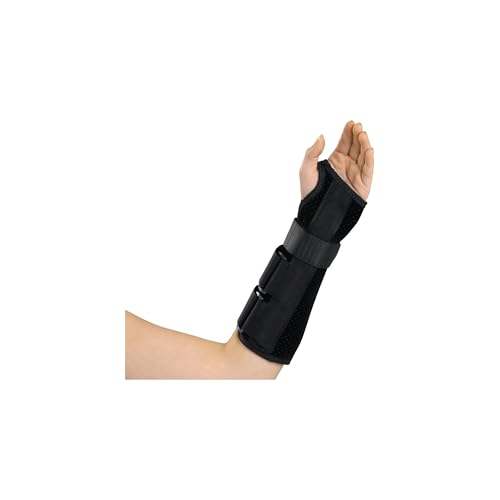 Medline Deluxe Wrist and Forearm Splint, Left, Size L, 10 In., 1 Each