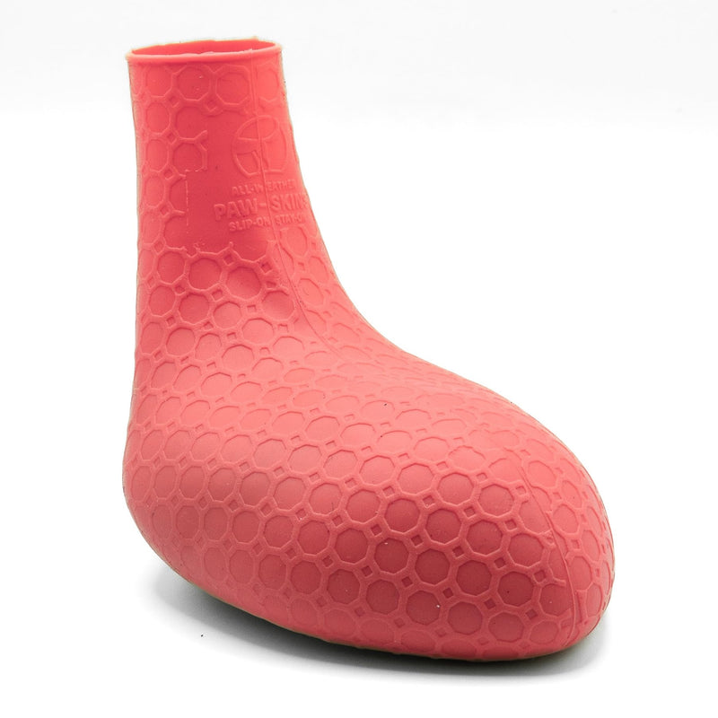 Soft Dog Paw Protectors | Skin-Like Silicone Dog Shoes | Small Medium Large Size Dogs | High-Grip Dog Booties Dog Socks for Snow Hot Pavement | Prevent Licking Protect Floors (Rose, Large) Salmon Rose Large, for paw width: 2.5" – 3" (6.2cm – 7.6cm) - BeesActive Australia