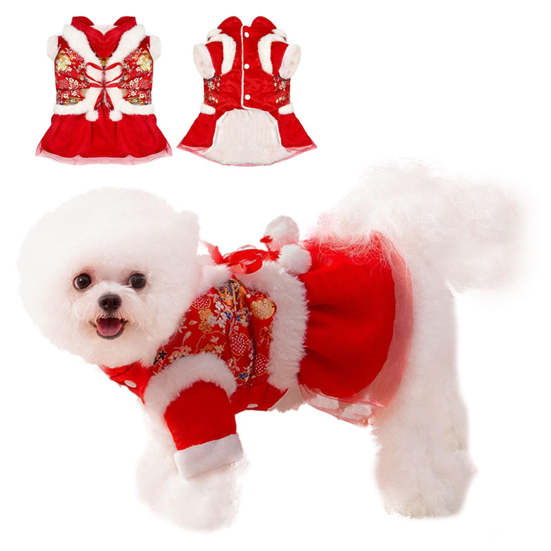 Dog Coat Cold Weather, Cute Dog Jackets Winter Coat, Dog Clothes for Christmas Day, Warm Coats Dogs Cold Weather for Small Medium Dogs (Large) Large - BeesActive Australia