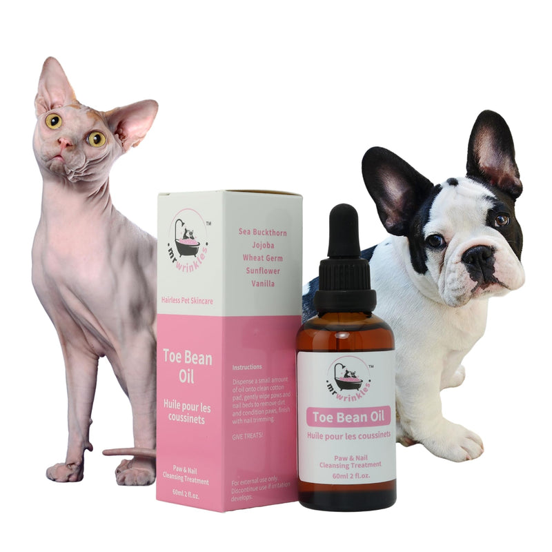 Toe Bean Oil: Premium Paw & Nail Cleansing Treatment, 100% Natural, Safe for All Cats and Dogs, 2 Fl. Oz. - BeesActive Australia