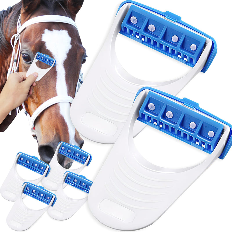 Horse Grooming Razor Horse Clippers Disposable Grooming Razor Fit for Horse and pet 6 PCS