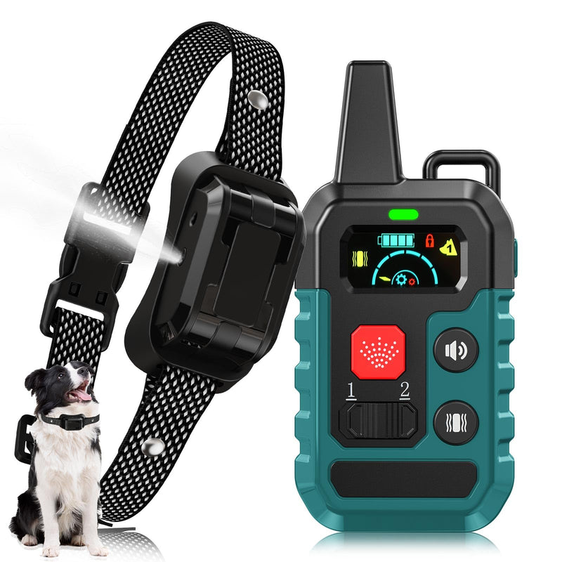Citronella Training Collar for Dog [No Spray Refill] Spray Dog Training Collar with Beep/Vibration/Spray Mode & 6 Adjustable Sensitivities Bark Collar, Safer Citronella Bark Collar for L/M/S Dog Blue - BeesActive Australia