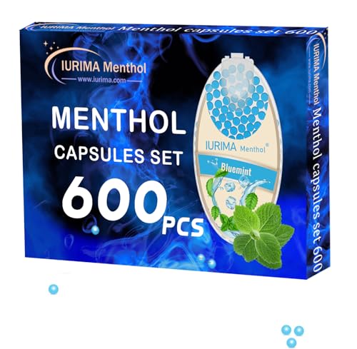 600 Crush Balls Caps Mint Smash Balls, Ice Mint Capsules|Mint Filters