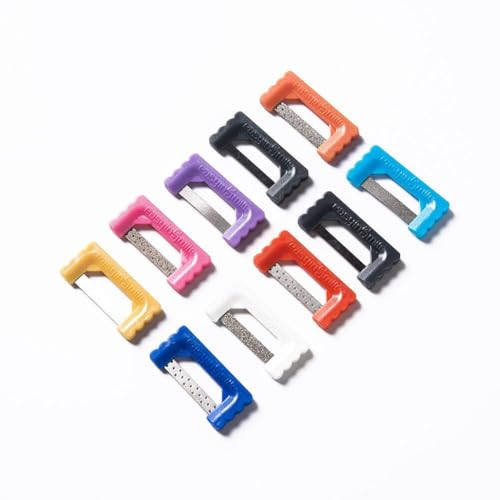 Orthodontic Dental Interproximal Reduction (IPR) Strip System Kit Polishing Strips Set of 10 (IPR Plus Deep Strip) IPR Plus Deep Strip
