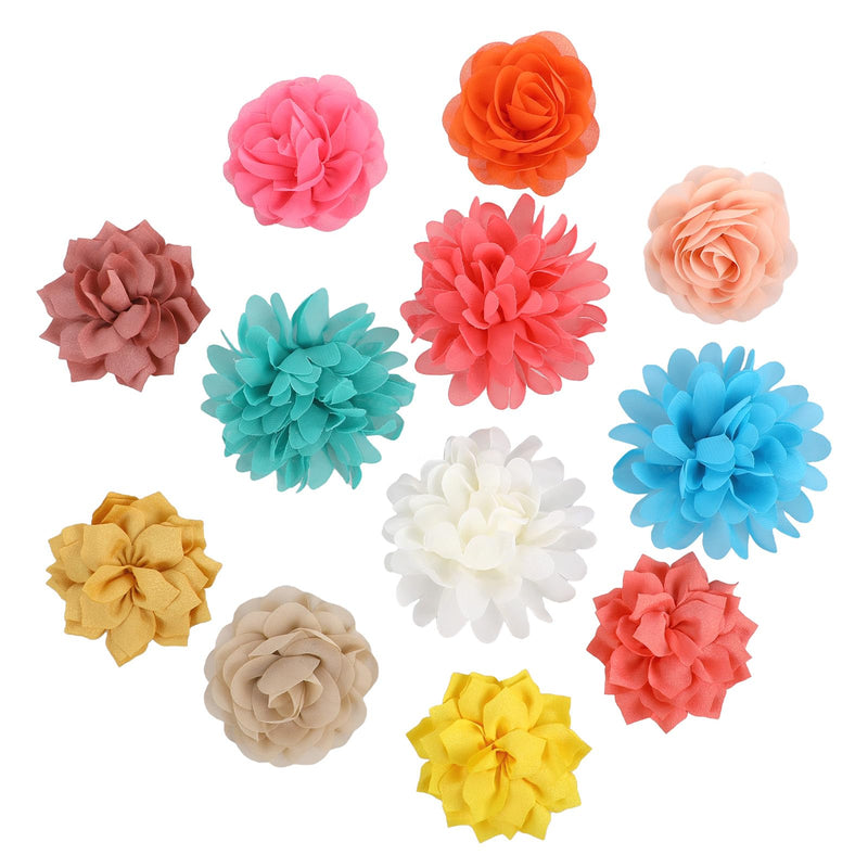 12 Pcs Dog Flower Collar Accessory, Dog Collar Flowers, Multi-Color Pet Flower Collars, Pet Flower Bow Ties Dog Flower, Dog Flower Bow Ties Puppy Charms, Pet Collar Flower for Puppy Collar, 3 Style - BeesActive Australia