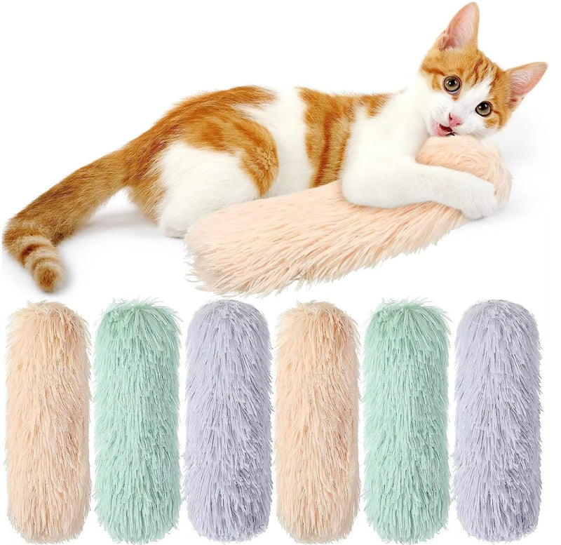 Pet Toys Cat Catnip 2 Pack Toys for Indoor Cat Pillow Interactive Teething Toys for Small Cats Chasing Chewing Exercising