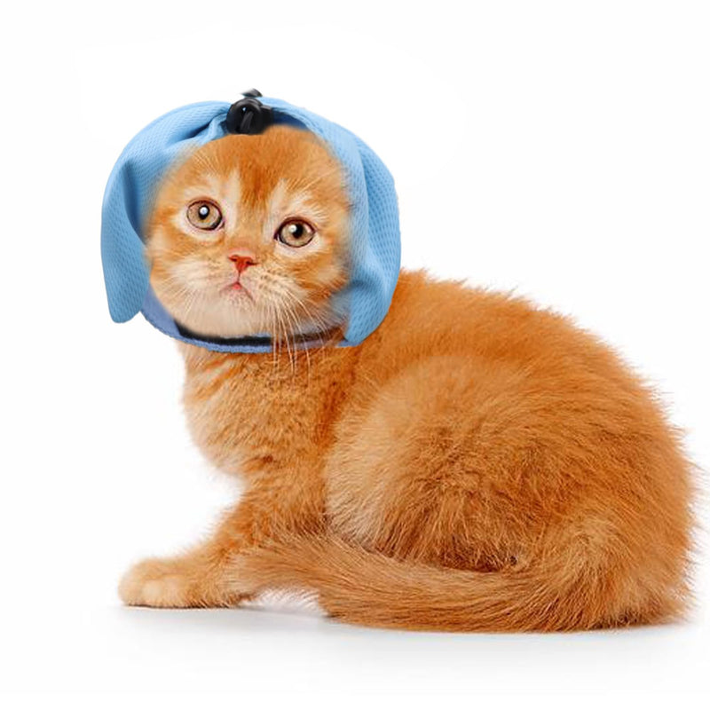 Cats Ear Cover Anxiety Relief Dog Calming Hood for Grooming and Bath Drying Cat Hood Earmuffs Cat Ear Muff No Shake Ear Wraps Cats Medical Ear Wrap - BeesActive Australia