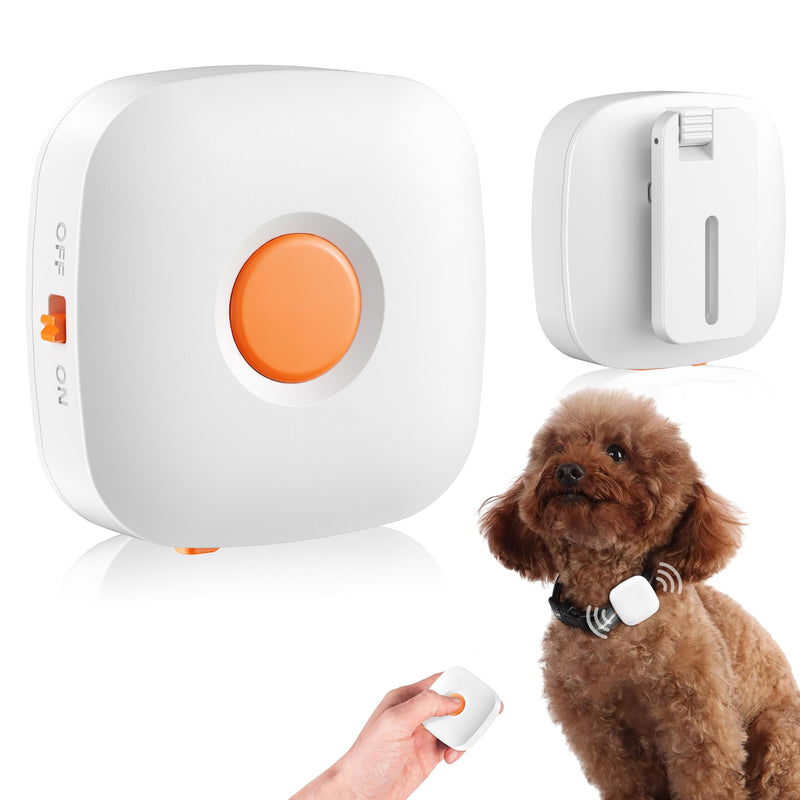 Dog Training Device No Shock, Dog Training Collar Clip with Remote, Safe & Humane Vibrating Dog Clicker, One-Touch Operation, for Beginner Dog Trainer for 5-15 lbs Small Medium Large Dogs - BeesActive Australia