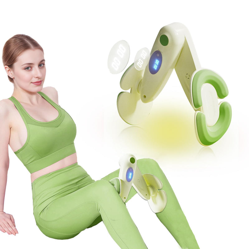 Kegel Exerciser,Pelvic Floor Muscle Traine,Kegel Trainer for Postpartum Rehabilitation,Inner Thigh Exerciser Specially Designed for Women Green