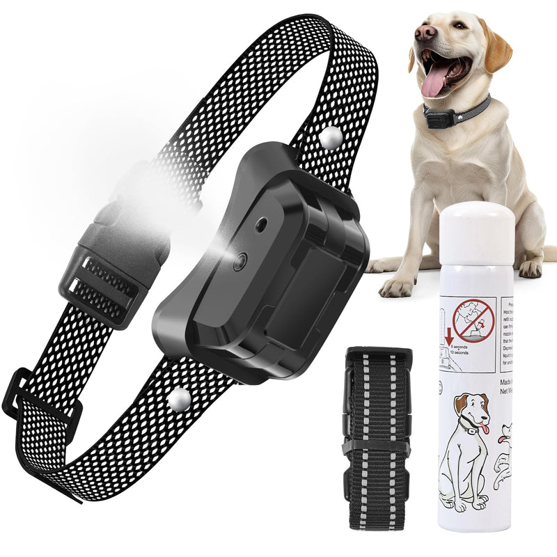 Citronella Dog Bark Collar, Anti Bark Collar with 3 Adjustable Spray & Sensitivity Level [1 Citronella Spray Refill] Automatic No Shock Dog Barking Collar for Small Medium Large Dogs Citronella Bark Collar - BeesActive Australia