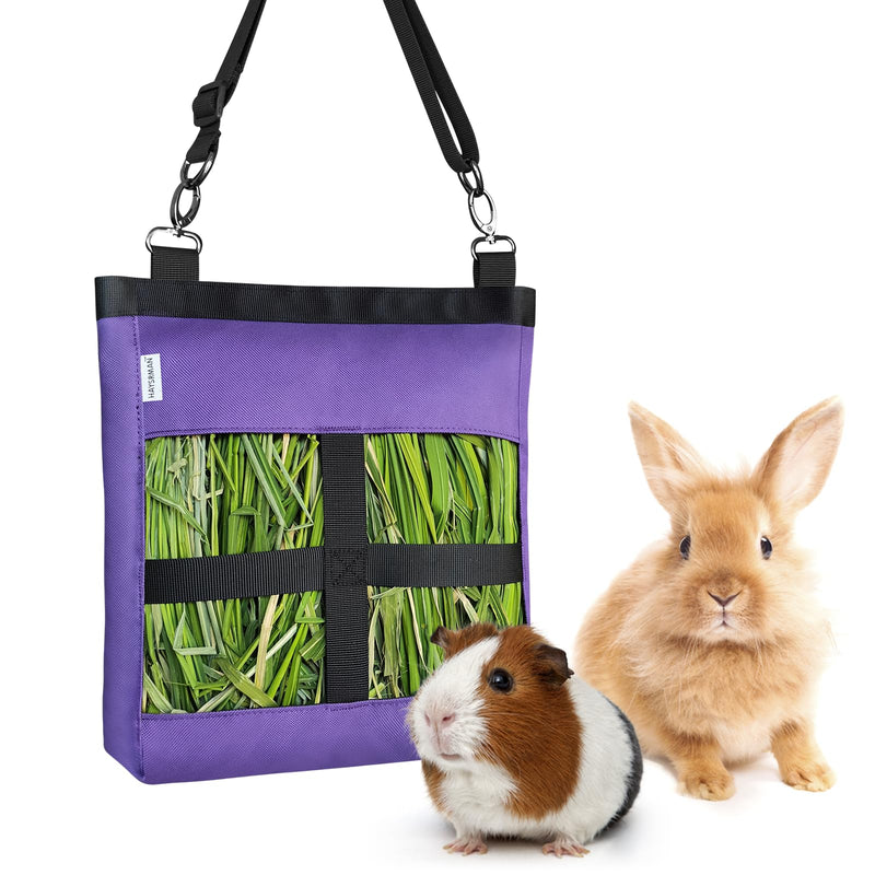 1 PCS Rabbit Hay Feeder Bag, Guinea Pig Bunny Hay Feeder,600D Oxford Durable Fabric Hanging Hay Bag for Small Pets and Animal 1 PACK - BeesActive Australia