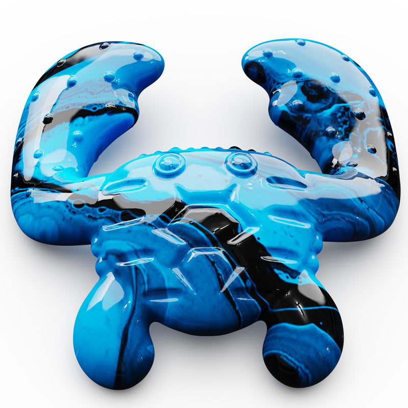 Dog Toys for Aggressive Chewers, Dog Toys for Large Dogs, Tough Nylon Crab-Shaped Dog Chew Toys with Bacon Flavor, Chew Toys for Aggressive Chewers, Blue - BeesActive Australia