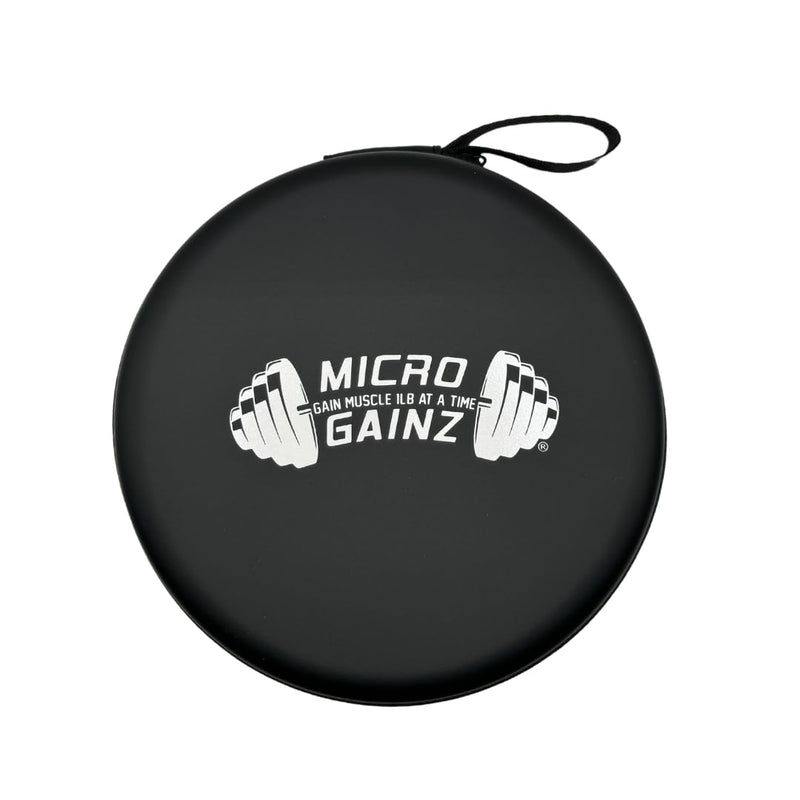 Micro Gainz Hard Shell Carrying Case for 2.5LB Dumbbell Micro Plates