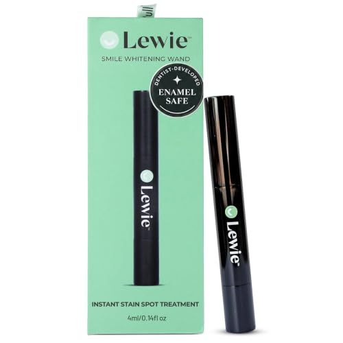 Lewie Teeth Whitening Pen - Enamel-Safe Whitening Gel Wand Whitening Pen 1 Pack