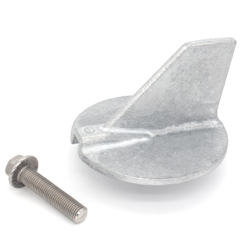 6E5-45371-01 Boat Motor Trim Tab Anode with Bolt for Yamaha 115 130 HP Outboard Models replaces 6E5-45371-10 Sierra 18-6097 Marine Engine - BeesActive Australia