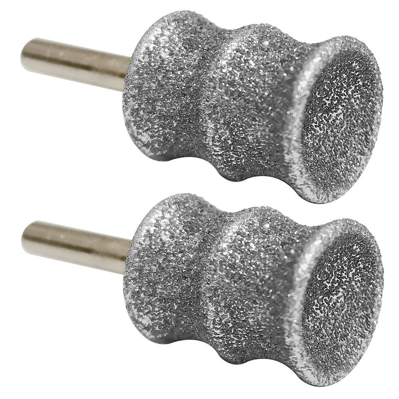 Dog Nail Grinder and Trimmer Bits for Dremel - Dog Nail Grinder Attachment - Painless Pet Nail File & Clipper for Large, Medium and Small Dogs & Cats 2Pack - BeesActive Australia