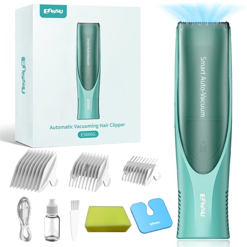 Baby Hair Clippers, Low Noise Electric Vacuum Baby Hair Clippers for Kids, Waterproof, Rechargeable Hair Cutting Kit, Cordless Hair Trimmer for Toddlers & Children