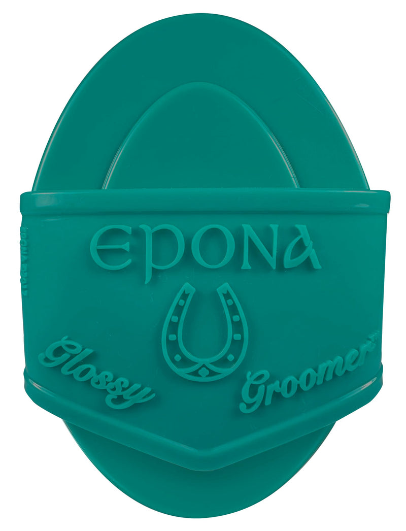 Epona Glossy Groomer (Turquoise) Horse Grooming Tool - BeesActive Australia