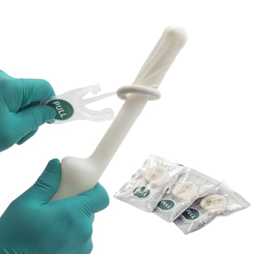 Ultrasound Probe Cover with Gel, 20 Pcs Transducer Sheath Covers, Pre-Lubricated Latex Probe Covers, Individual Packaging, Fits Linear & Sector Probes with lubricant