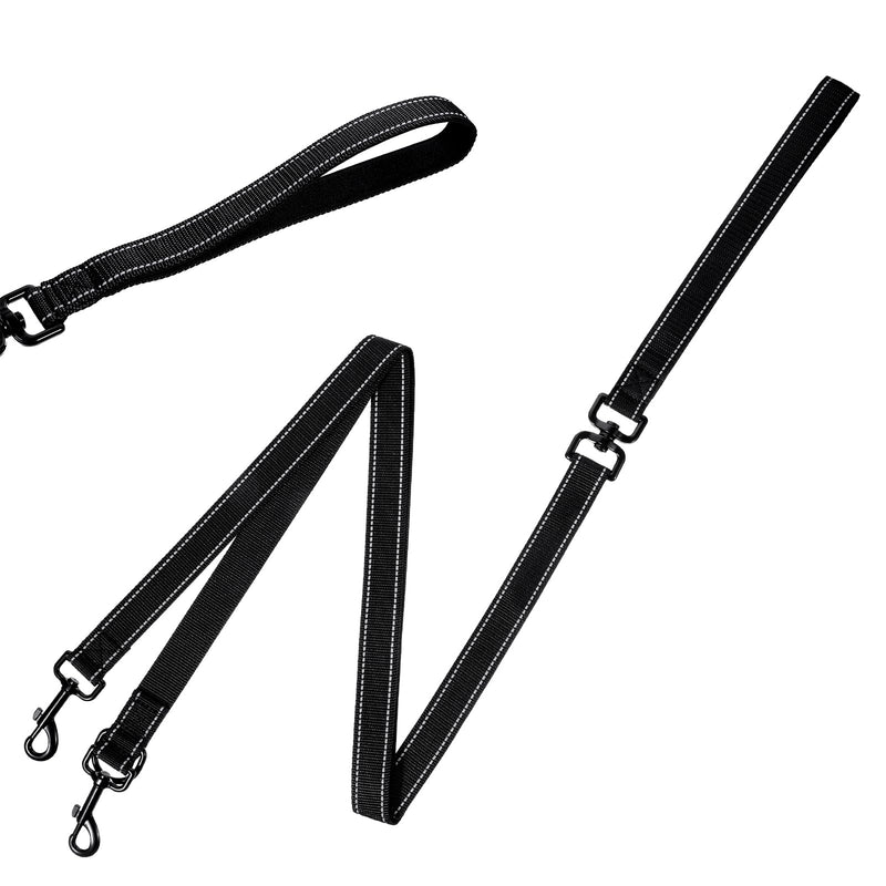 Two Point Control Dog Leash, Double Dog Leash, Training Leash, Multifunctional Double-Ended Dog Leash, Works with No Pull Harnesses, Ideal for Anti-Pulling Dog Training for Any Leash - BeesActive Australia