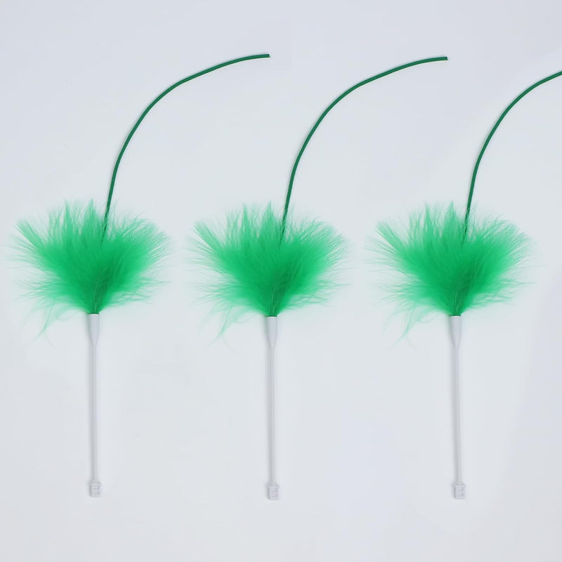 Hide-n-Seek Cat Toy Replacement Feather Wands for P43 cat Toy,Only 3 pcs Accessoriesis - BeesActive Australia