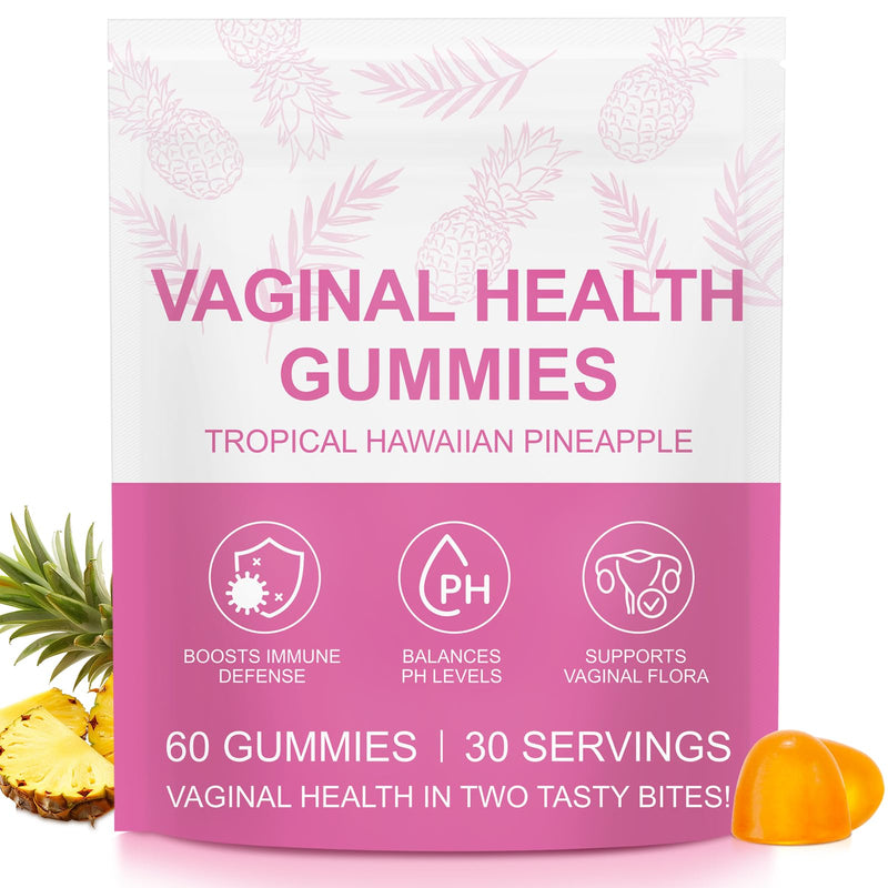 Premium Feminine Balance Gummies,Vital Vaginal Probiotics Source Feminine Gummies,Probiotic Gummies for Prenatal & Postnatal Women - Probiotics for Digestion, pH Balance, Gut Health, Immune Support 1 Count (Pack of 60)