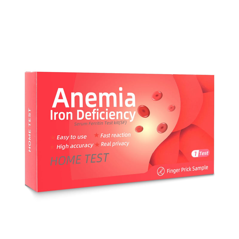 Iron Deficiency Testing kit for Children and Adults, Rapid Home Testing 2 Test