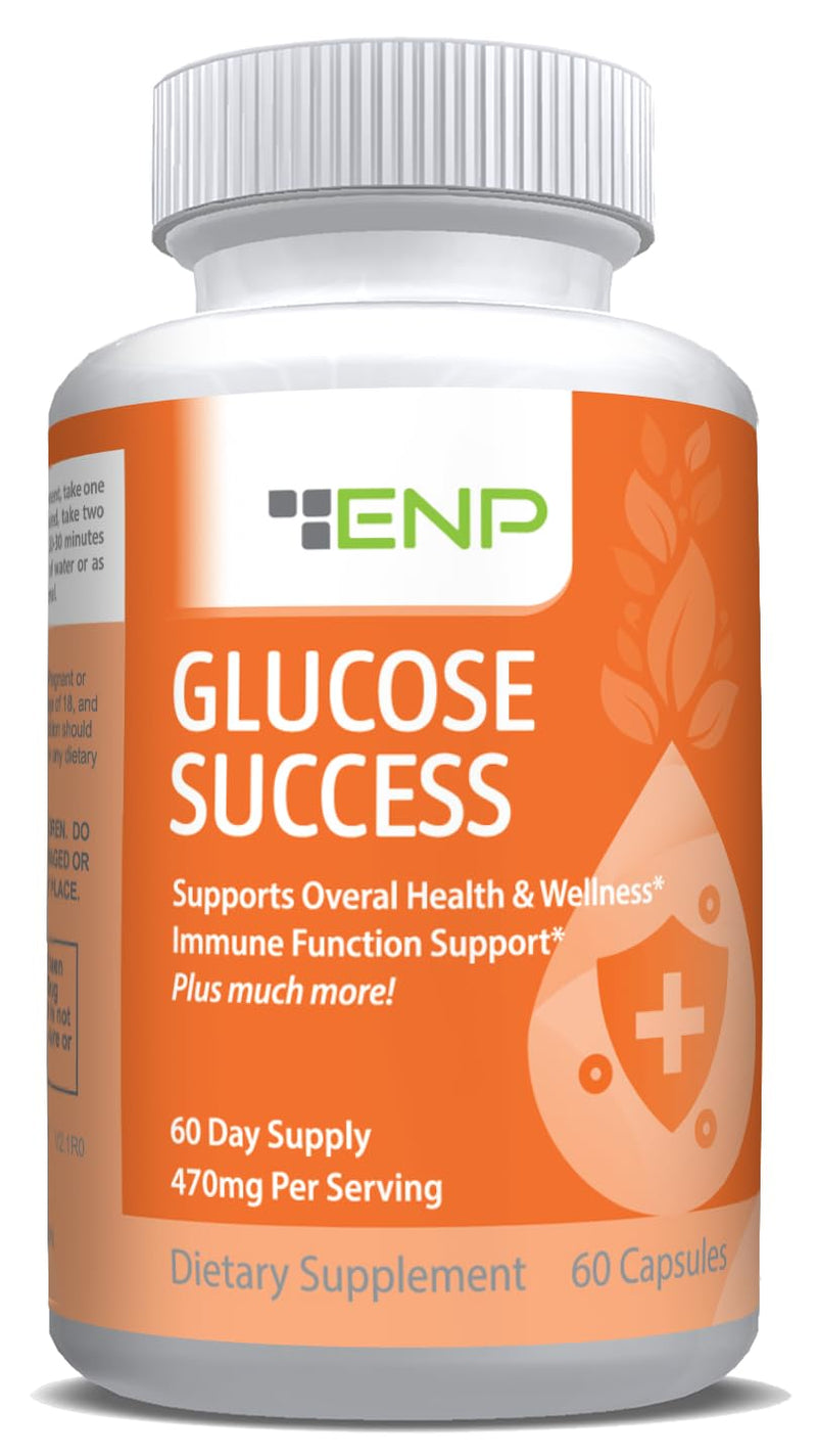 ENP Glucose Success | with Cinnamon, Gymnema Sylvestre, and Bitter Melon, 60ct - BeesActive Australia