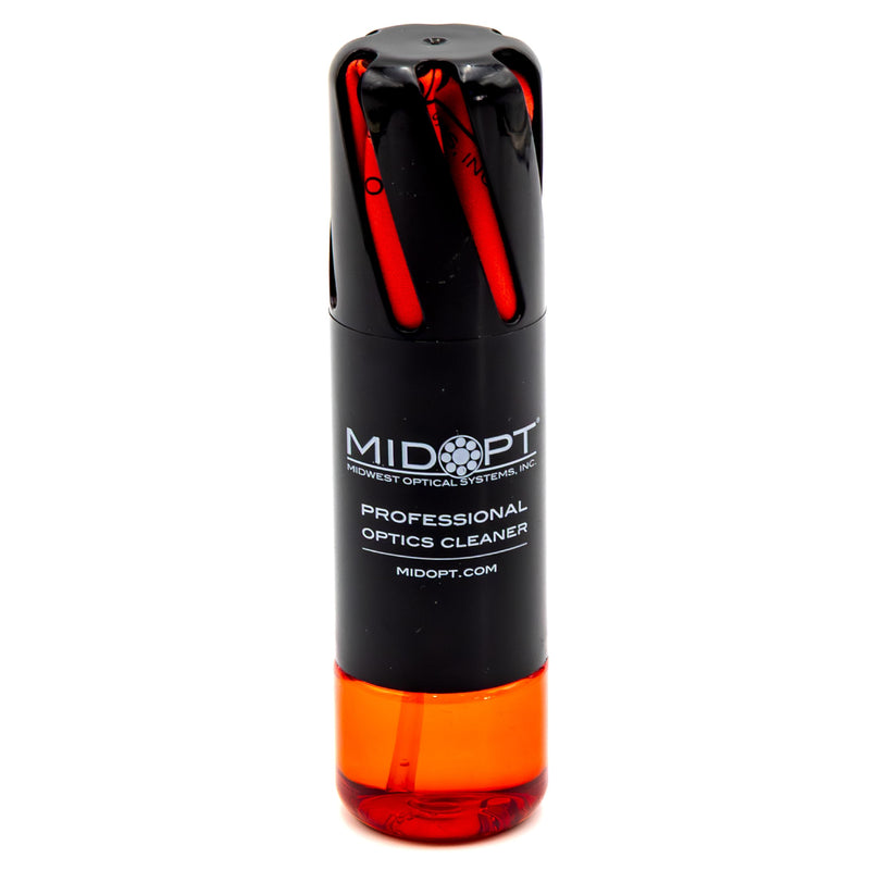 Professional Optics Cleaning Solution and Microfiber Cloth, for Clean and Smudge-Free Lenses, Convenient Tube for On-The-Go, 2 oz (59.1 mL), POC1