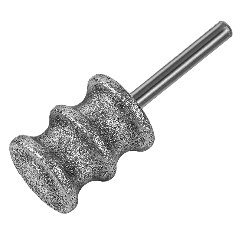 Diamond Rotary Nail Grinder Bits 1/8" Pet Toenail Grinder Attachment Dog Claw Grinder Replacement Heads Nail File Wheel for Medium Large Dogs Nail Care Clippers Trimming Parts - BeesActive Australia