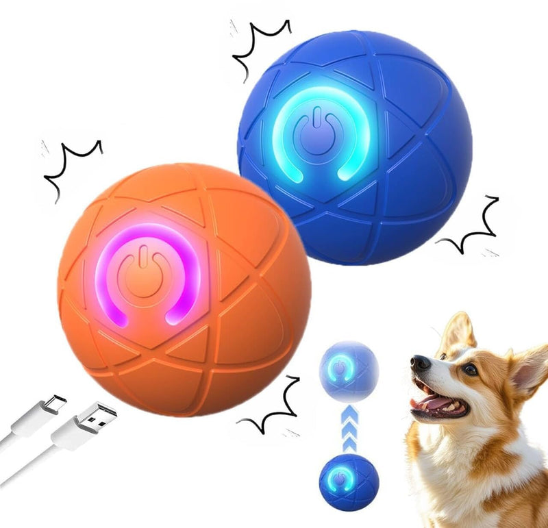 2025 New Shaky Ball Toy for Dogs, Upgrade Interactive Dog Ball, Pet Bounce Ball, Vibrating Dog Ball, Automatic Moving Dog Toy Ball, USB Rechargeable Shaking Pet Ball for Small Dogs - BeesActive Australia