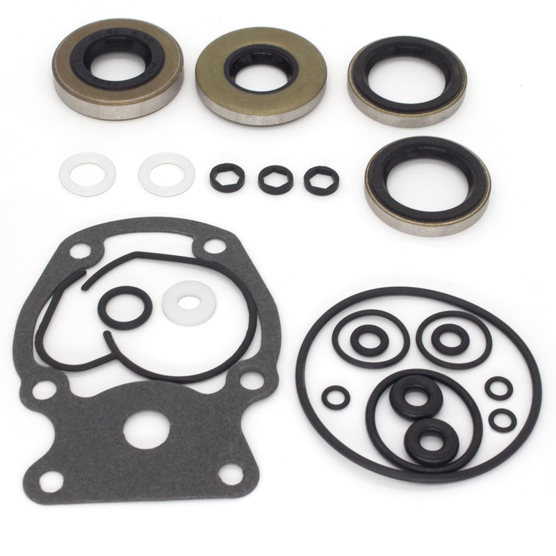 396351 Marine Gearcase Lower Unit Seal Kit for Johnson Evinrude 20-35 HP Outboard Boat Motors replaces 777559 Sierra 18-2658