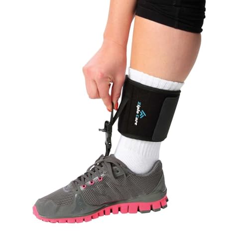 Adjustable AFO Foot Drop Brace | Comfortable & Lightweight Cushioned Ankle Foot Orthosis | Improve Walking and Mobility