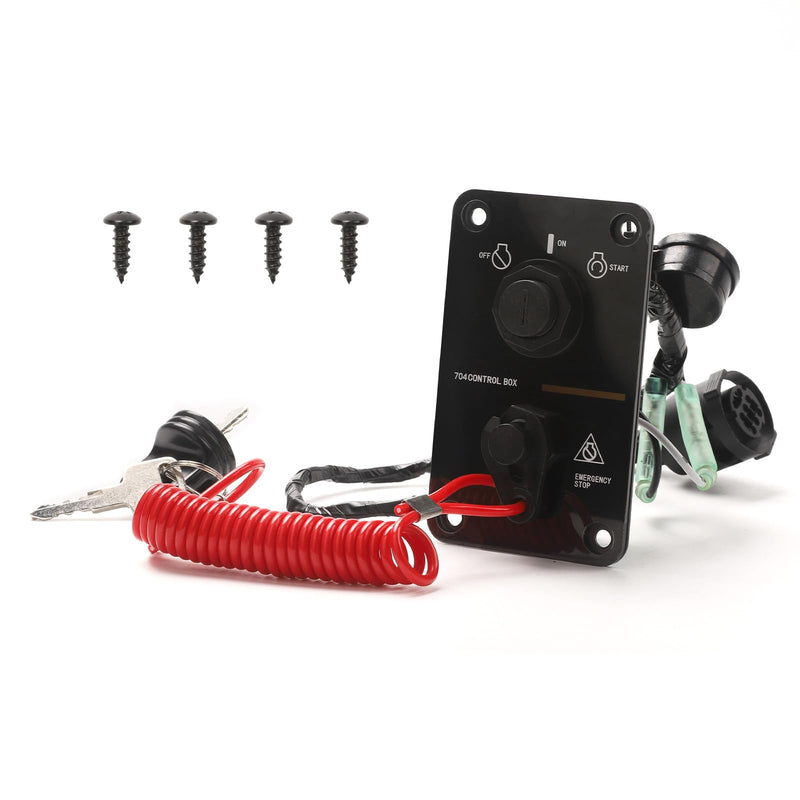 704-82570-08-00 Panel Switch Assy for Yamaha Outboard 2-Stroke and 4-Stroke Engine, On-Off-Start Control Box for Yamaha Outboard Yacht - BeesActive Australia