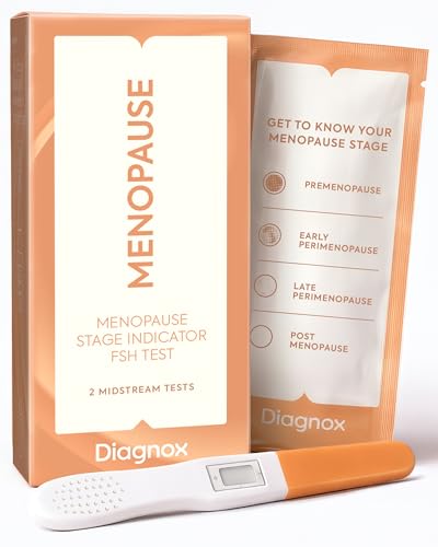 Diagnox Menopause Test Kit at Home, Midstream FSH Test Kit, 2 Pack