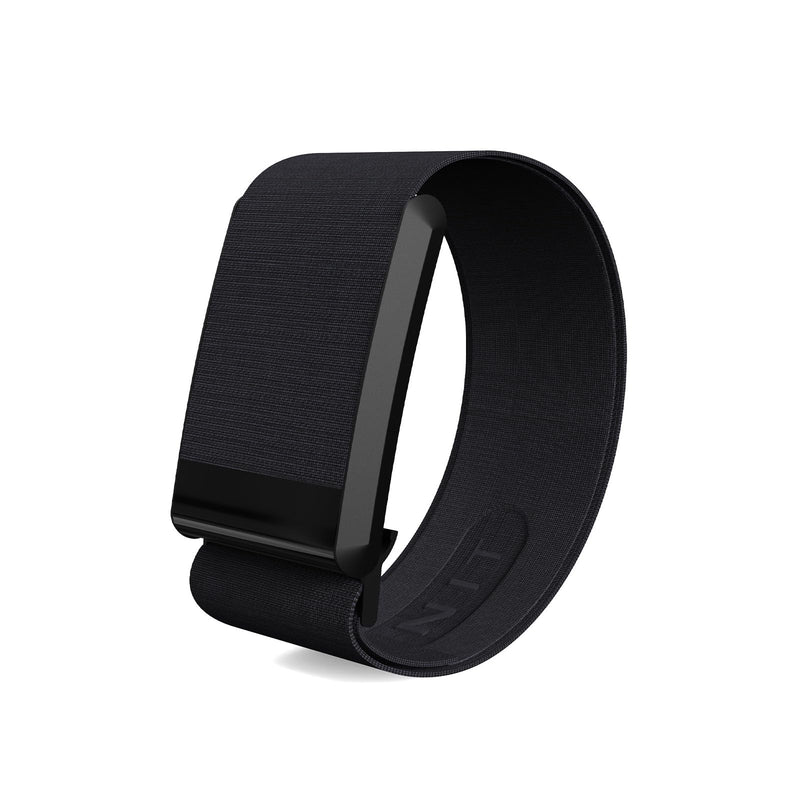 HydroKnit Nylon Sport Band Compatible with Whoop 4.0 | Soft, Elastic, Fast-Drying, Water-Resistant, and Comfortable Replacement Strap for Active Lifestyles Black