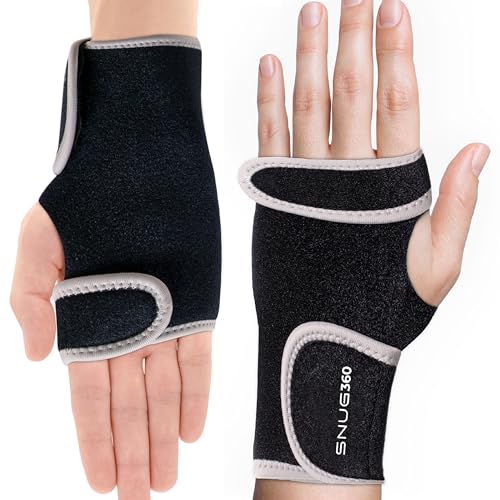 Carpal Tunnel Wrist Brace Both Hands 2 Pack - Adjustable & Breathable Wrist Support Brace for Carpal Tunnel, Tendonitis, Arthritis, Sprain & Fracture, Removable Aluminum Wrist Splint (1 Pair) One Pair