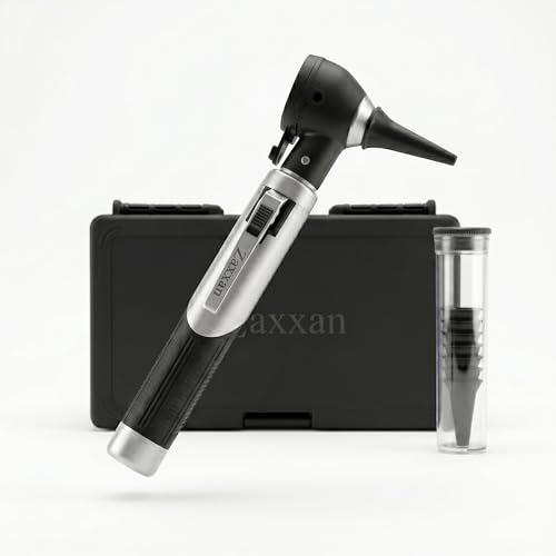 Professional Otoscope – Precision Optical Lens Ear Scope for Home Use, Infections & Canal Exams | Easy for Parents, Students & Clinicians | Includes Specula Kit & Premium Hard Shell Case