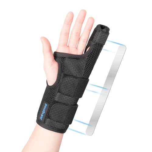 Pinky Finger Splint, Finger Splint for Pinky, Broken Pinky Finger Brace, Little Finger Splint, Metacarpal Finger Splint Hand Brace for Trigger Finger, Arthritis, Pinky Splint Left Hand, M Medium